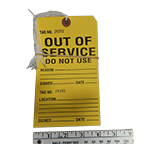 Tag, Out Of Service