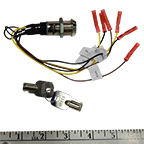 Key Switch, 3 Position MOM for