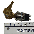 KeySwitch, SPST 2Pos, Rmv 1