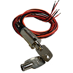 Keyswitch 2 POS, REM.1, Spring Return, Keyed