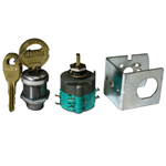 Key Switch, 2pole 3pos rem all