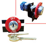 Fire Key Switch Assy, 3502 key