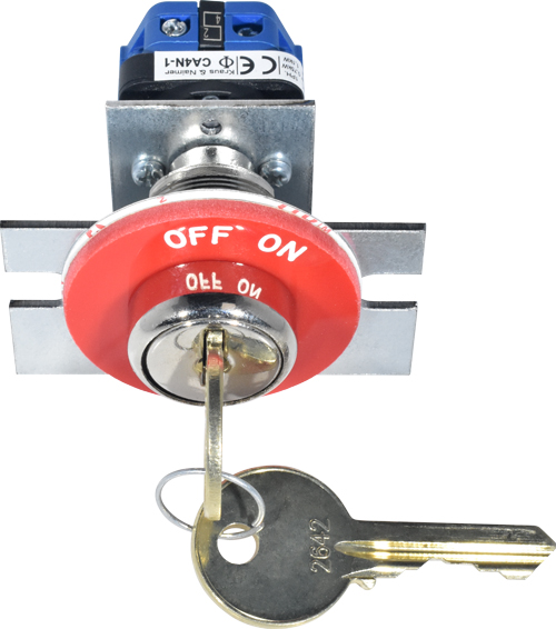 Fire Key Switch Assy, 2642 key