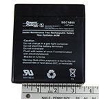 Battery, 12V 5A, F1 Terminal