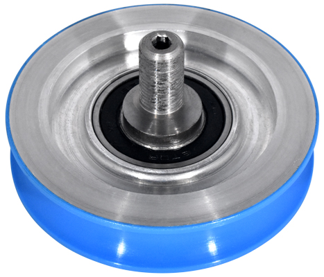 Roller, 3-3/8"OD w/ 1/4" Radius, 3" Running Dia