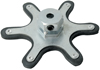 STEPPER WHEEL, SIX POINT