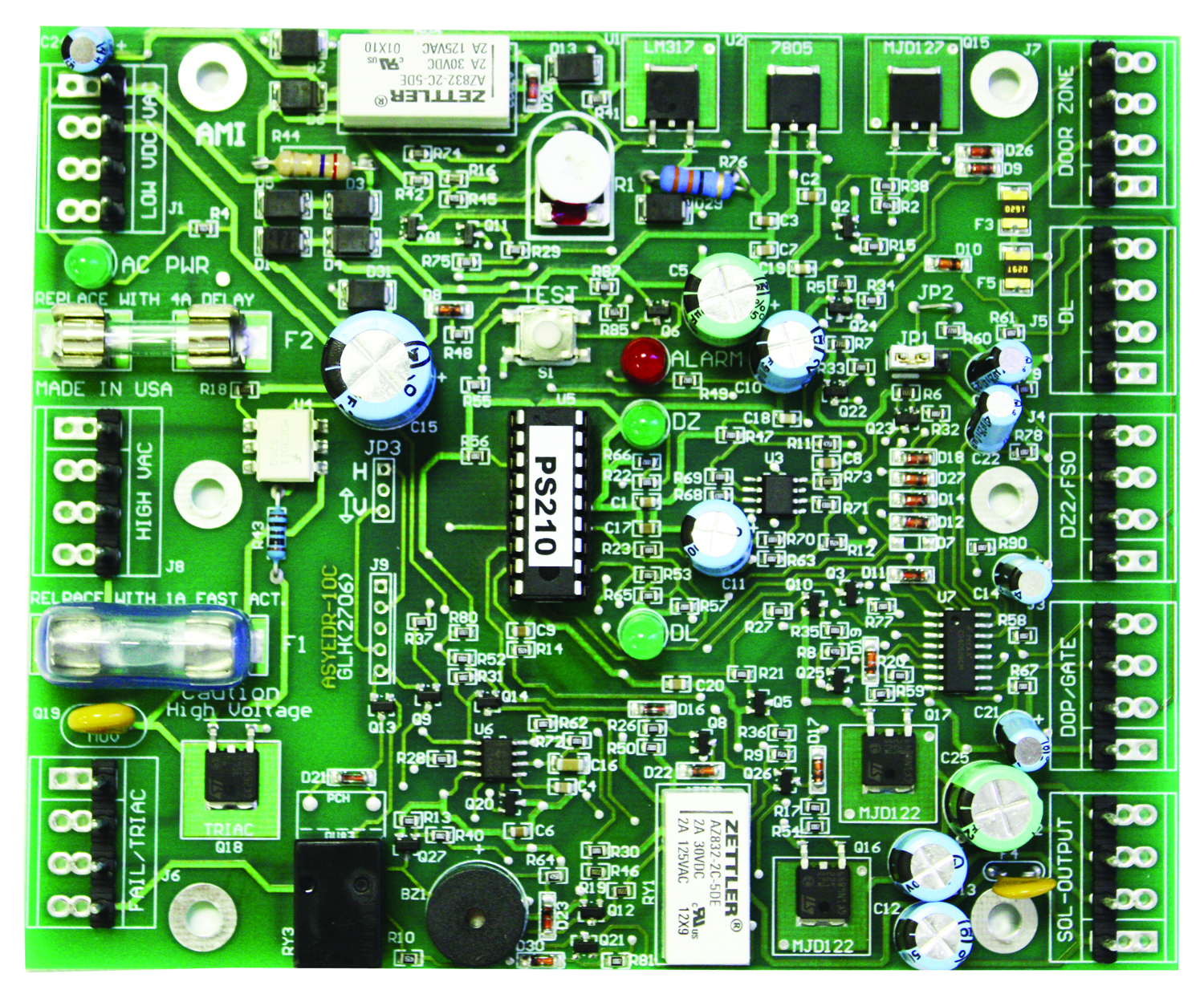 PCB, Hatch Latch