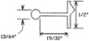 ASTRAGAL, REVERSING, 10FT SECT