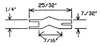 ASTRAGAL, REVERSING, 10FT SECT