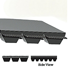 Belt, 3 Rib V Type 56" Long