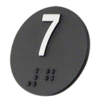 Braille 1.375RD, #7 White/Blac