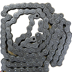 #80 RIVETED ROLLER CHAIN 10' L