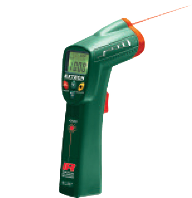 THERMOMETER WITH INFRARED LASE