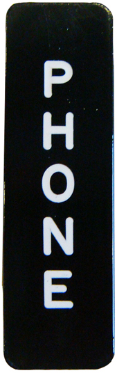 PHONE BOX HANDLE PLASTIC "PHON