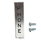 TELEPHONE BOX HANDLE,ALUMINUM