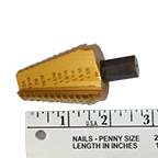 Drill Bit, Hole Enlarg HSS Tin