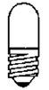 ^LAMP, T 4-1/2, 250V, 10 WATT