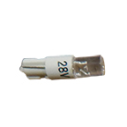 28V LED, White,Sold Individual