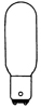 ^LAMP 25T8DC-1C 115-130 DC