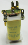 RELAY 110 VAC MONT.#33211