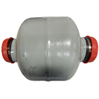 Muffler 3" GRV to 3" GRV,