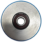 Car Door Hanger Roller, 3-11/16" No Shaft