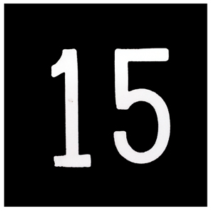 BUTTON, MARKED #15