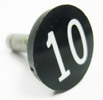 BUTTON, MARKED #10