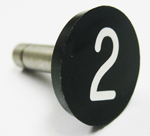 BUTTON, MARKED #2