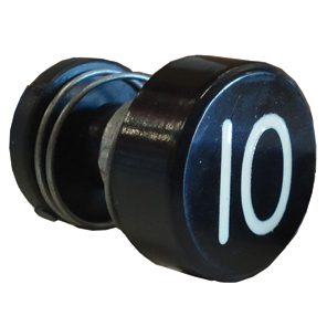 PUSH BUTTON ASSY, #10