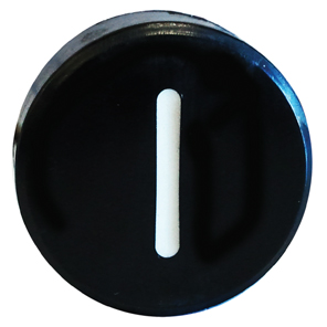 BUTTON, MARKED #1