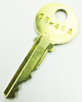 KEY WITH G.B. STAMPED ON KEY