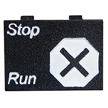 LRV INSERT "EMERG. STOP"