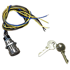 Keyswitch, PH 1 255 Key, 3 Pos, Rmv 2