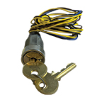 Keyswitch, PH 2 255 Key, 3 Pos, Rmv 2