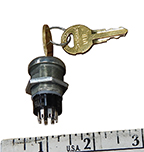 Keyswitch, 2 Position, UTB Key