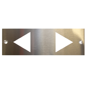 DIRECTION INDICATOR PLATE