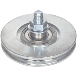 Air Cord Pulley, Single Groove, 63.8mm x 8.7 mm