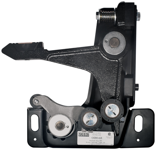 DOOR LOCK ASSY, RH 6940A, 1-9/32"L Roller