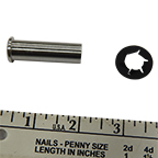 Escutcheon, Door Sleeve, Alum