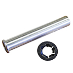 Escutcheon, Door Sleeve, Alum