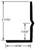 DETECTOR SHIELD, 69" MALE