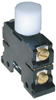 CONTACT, PUSH BUTTON 1M1B W/3/