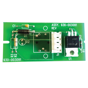 CAR BUTTON LED W/WHITE PCB