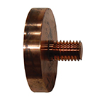 Copper Contact, 2"OD x 3/8"th