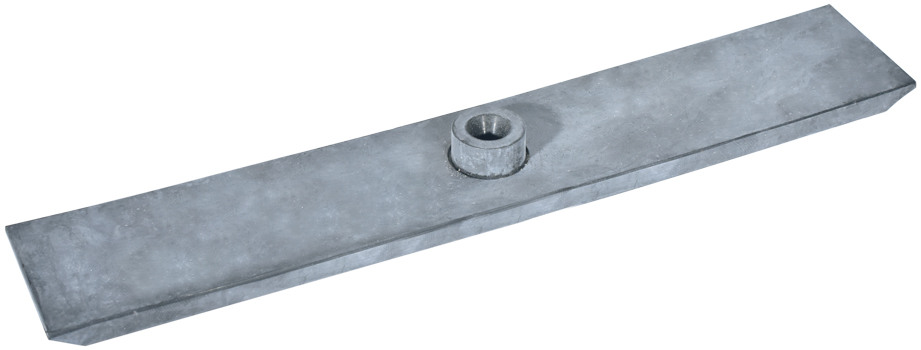 Guide shoe insert