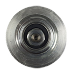 Hanger Roller, 3-3/8" Flat/Rad