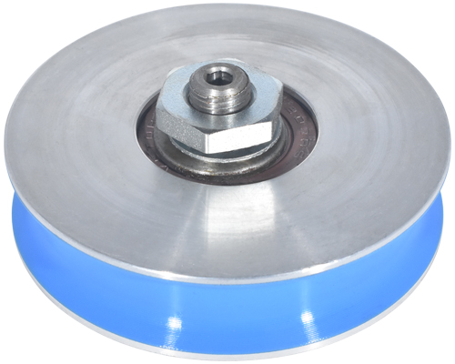 Hanger Roller, 3-3/8" Flat/Rad