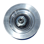 Hanger Roller, 3-3/8" Flat/Rad