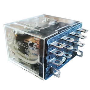 Relay, 4 Pole 110VDC W/Led